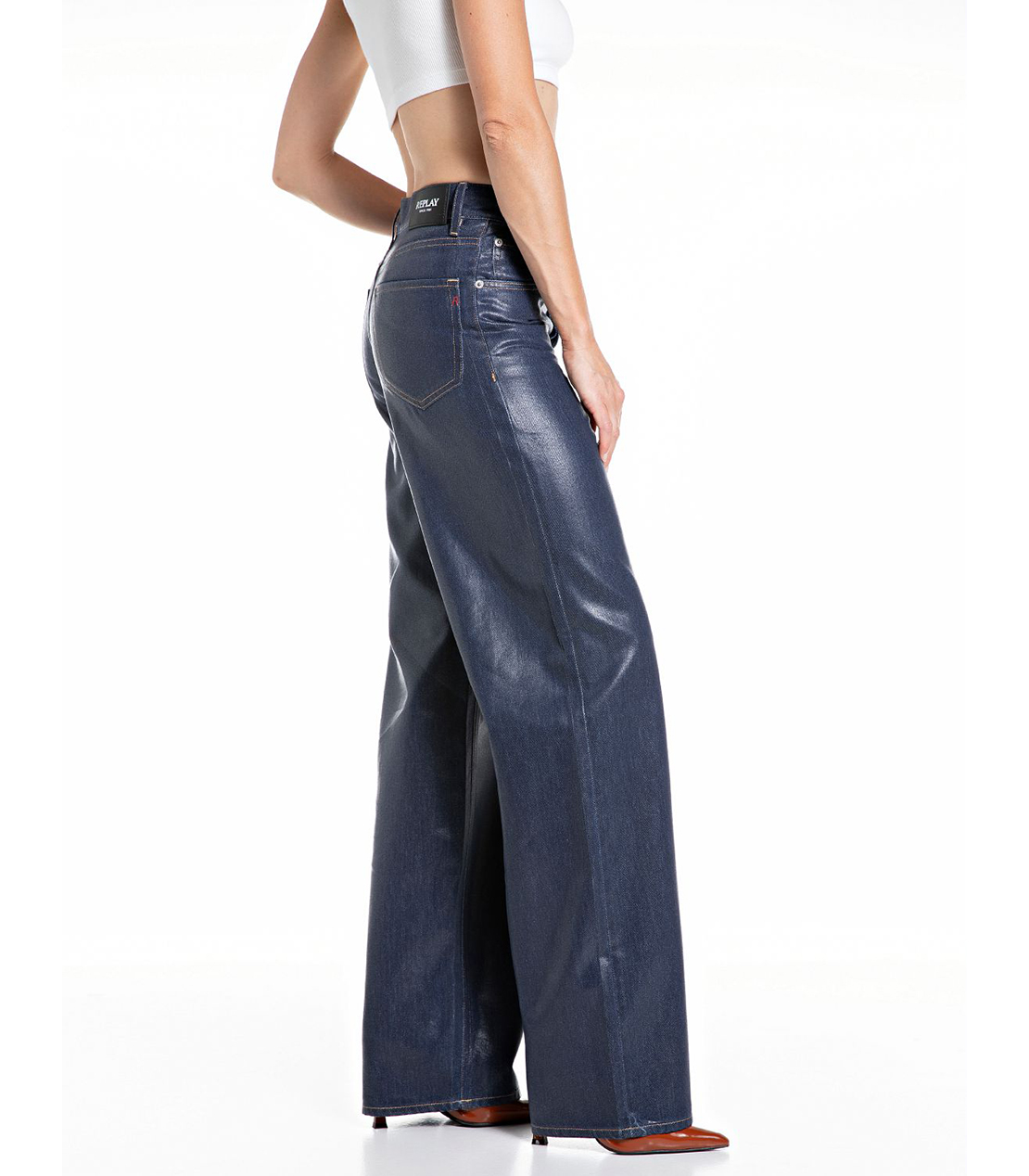 ワイドレッグCARY スーパーデニム 詳細画像 ダークブルー 3